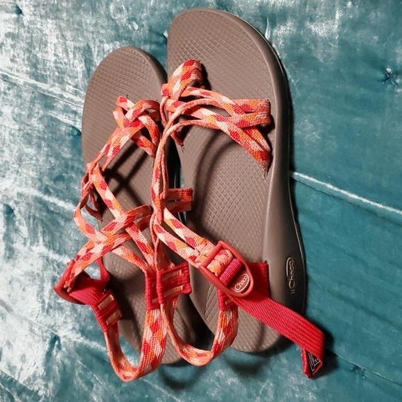 Chaco quilt peach J106576 sandals - Picture 4 of 8